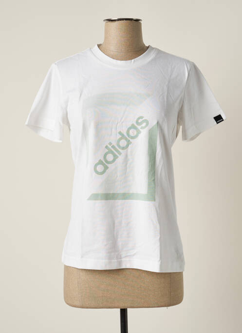 Tricou alb ADIDAS femeie