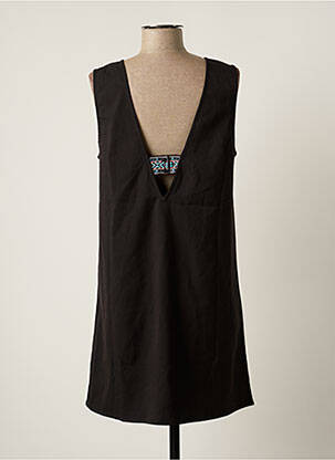 Rochie scurtă fără mâneci fără mâneci negru TEDDY SMITH femeie