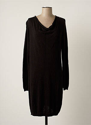 Rochie midi mâneci lungi mâneci lungi negru KAPORAL femeie