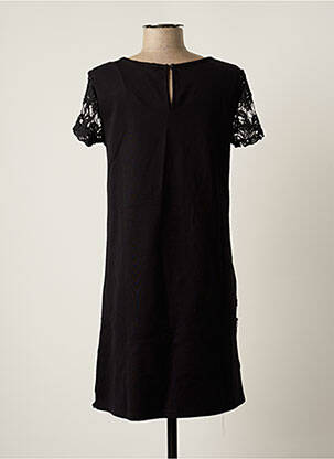 Rochie scurtă mâneci scurte mâneci scurte negru TEDDY SMITH femeie