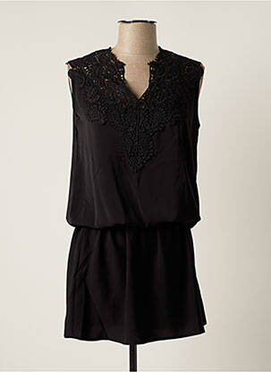 Rochie midi fără mâneci fără mâneci negru UNIKA femeie