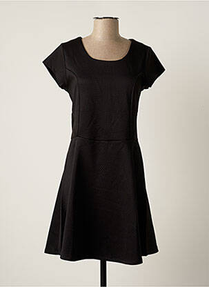 Rochie scurtă mâneci scurte mâneci scurte negru TEDDY SMITH femeie