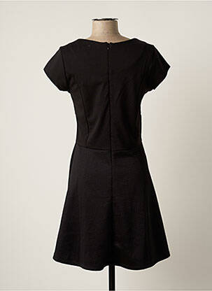 Rochie scurtă mâneci scurte mâneci scurte negru TEDDY SMITH femeie