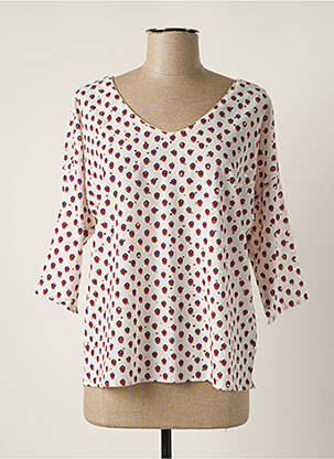 Bluză alb FLAMANT ROSE femeie