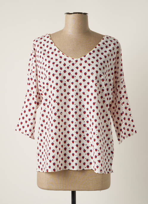 Bluză alb FLAMANT ROSE femeie