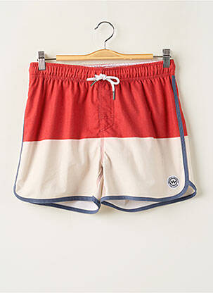 Șort de baie roșu WAXX bărbat