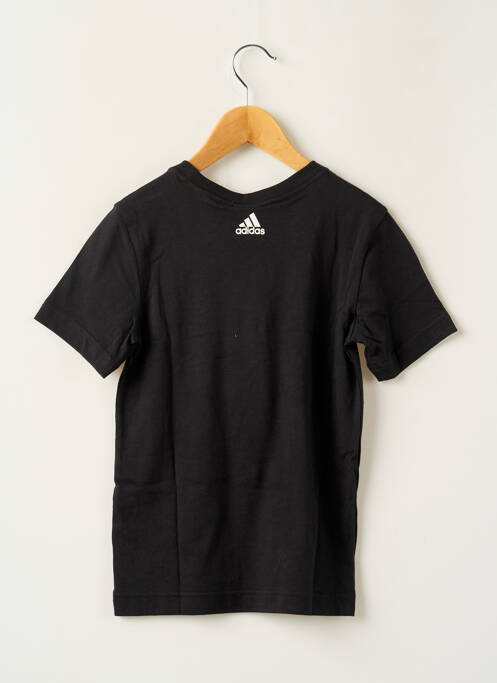 Tricou negru ADIDAS fată