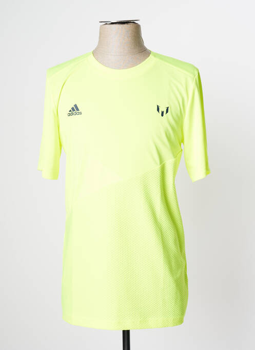 Tricou galben ADIDAS băiat