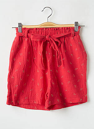 Șort roșu G66 fată