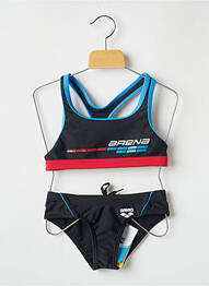 Costum de baie din două piese elasticitate negru ARENA fille