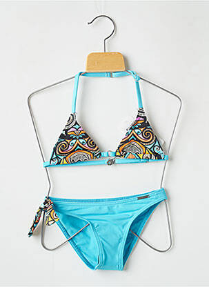 Costum de baie din două piese albastru GRAIN DE SABLE fată