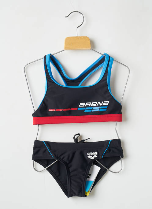 Costum de baie din două piese negru ARENA fată