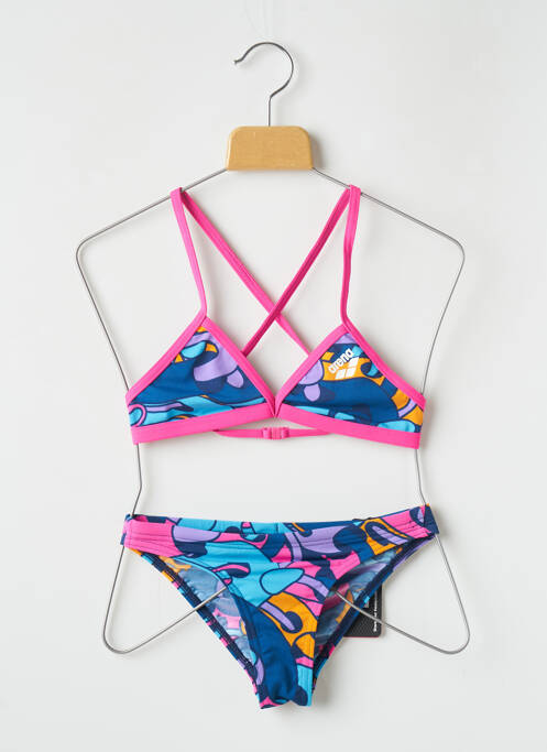 Costum de baie din două piese albastru ARENA fată