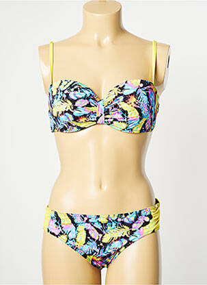 Costum de baie din două piese galben GRAIN DE BLÉ femeie