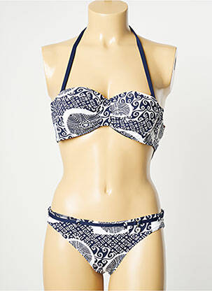 Costum de baie din două piese albastru GRAIN DE SABLE femeie