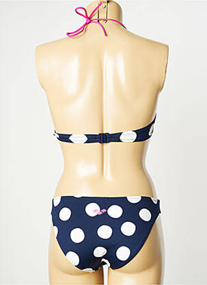 Costum de baie din două piese elasticitate top sutien modelat albastru ARENA femeie