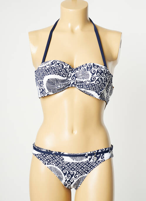 Costum de baie din două piese albastru GRAIN DE SABLE femeie