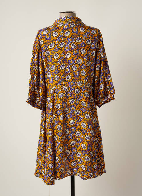 Rochie midi galben AN' GE femeie