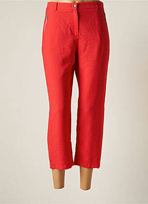 Pantalon 7/8 roșu CHRISTINE LAURE femeie