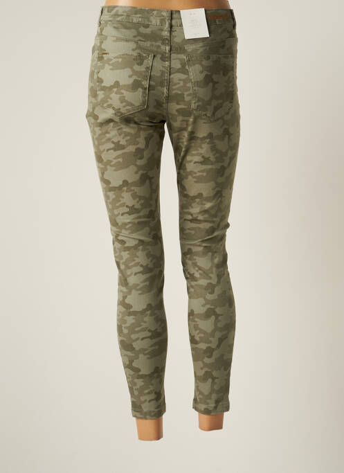 Pantalon slim verde B.YOUNG femeie