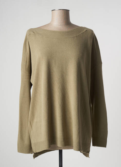 Pulover tunică verde ONLY femeie