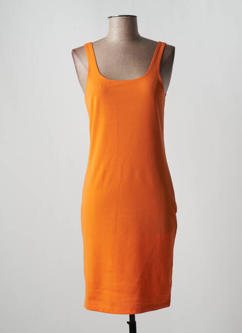 Rochie midi portocaliu ONLY femeie