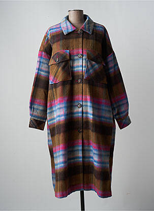 Palton lung verde ONLY femeie