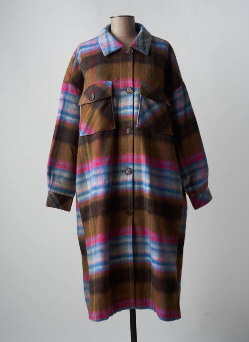 Palton lung verde ONLY femeie