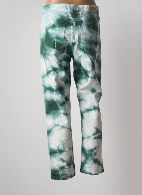 Blugi cu croială dreaptă verde ATELIER BOHÈME femeie