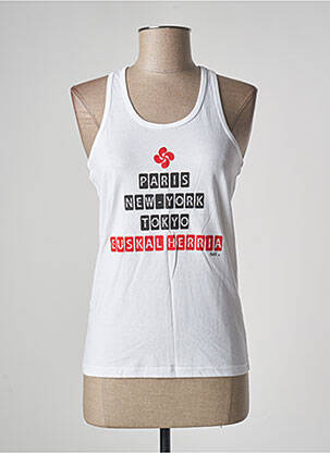 Maiou alb KAPITALES femeie