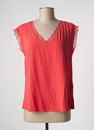 Top roșu ONLY femeie