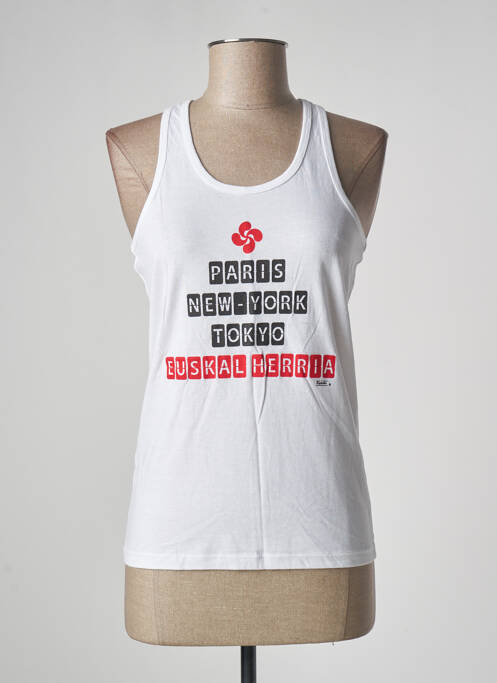 Maiou alb KAPITALES femeie