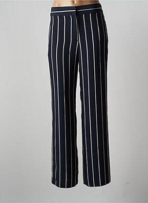 Pantalon larg albastru SCHOOL RAG femeie