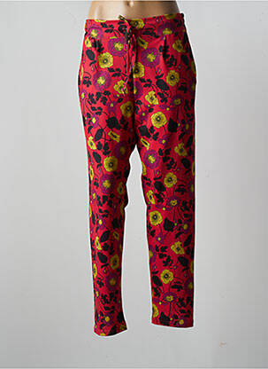 Pantalon drept roșu LOVE BY MD femeie