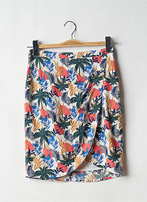 Fustă scurtă croială dreaptă verde I.CODE (By IKKS) femeie