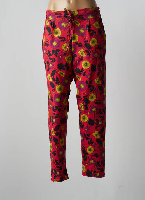 Pantalon drept roșu LOVE BY MD femeie