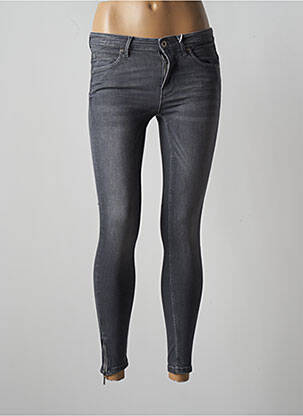 Blugi skinny elasticitate talie joasă gri ONLY femeie