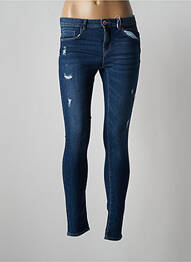 Blugi skinny elasticitate talie joasă albastru ONLY femme