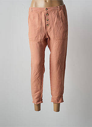 Pantalon slim mărime normală mărime normală portocalie ATELIER BOHÈME femeie