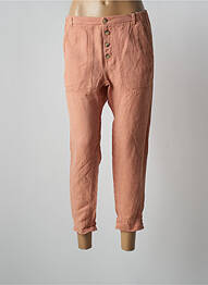 Pantalon slim mărime normală mărime normală portocaliu ATELIER BOHÈME femeie