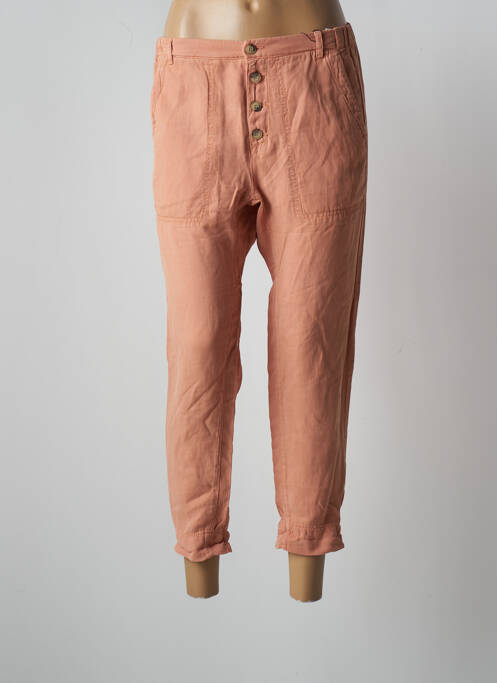 Pantalon slim portocaliu ATELIER BOHÈME femeie