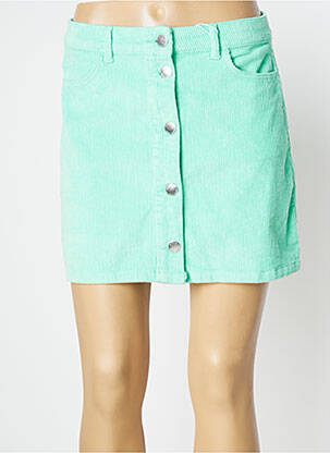 Fustă scurtă verde ONLY femeie