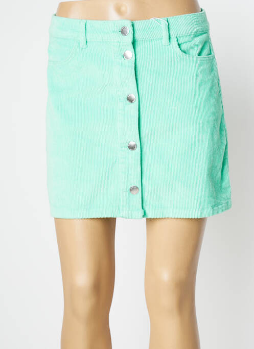 Fustă scurtă verde ONLY femeie
