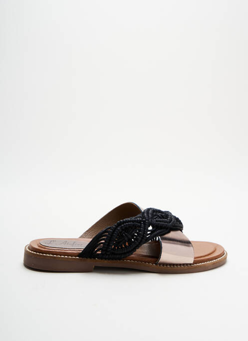 Mulete/Saboți negru L'ATELIER TROPÉZIEN femeie