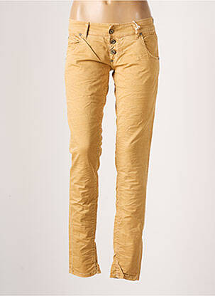 Pantalon slim mărime normală mărime normală bej PLEASE femme