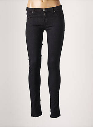 Pantalon slim conic mărime normală negru DR DENIM femeie
