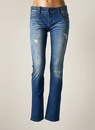 Blugi cu croială slim albastru DN.SIXTY SEVEN femeie