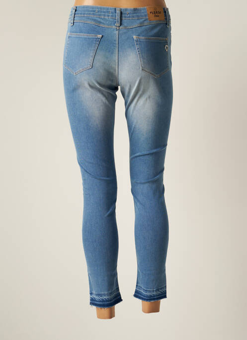 Blugi cu croială slim albastru PLEASE femeie