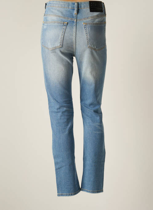 Blugi cu croială dreaptă albastru UNIQUE DNM femeie