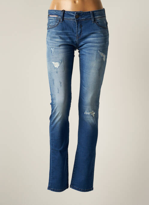 Blugi cu croială slim albastru DN.SIXTY SEVEN femeie